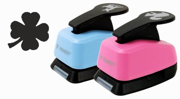 Děrovačka dekorační 25mm - Jetel