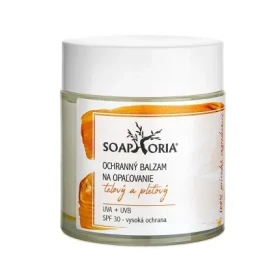Soaphoria Ochranný tělový a pleťový balzám na opalování s SPF 30 100 ml