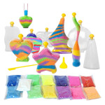 Mamido Kreativní sada Magický svítící písek DIY pískové ozdoby