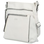 Stylová dámská crossbody kabelka Orniva, bílá