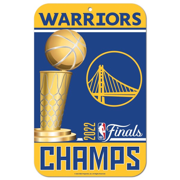 Cedule Golden State Warriors NBA 2022 Champions WinCraft