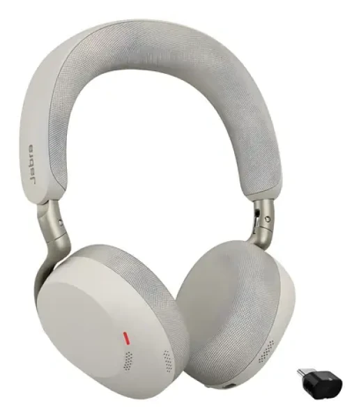 Jabra Evolve3 75 MS šedá / Bezdrátová sluchátka / mikrofon / ANC / USB-C + Bluetooth (37599-999-898)