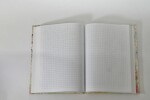 Designová záznamní kniha Fresh, ohebné desky, formát A5, 120ls, čtvereček mix motivů