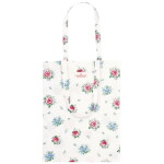 GREEN GATE Bavlněná taška Alivia White, multi barva, textil