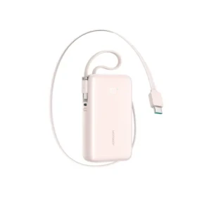 Joyroom JR-PR2L růžová / Powerbanka / 10000mAh / 35W / 1x USB-C / 2 kabely USB-C (6956116762162)