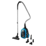 SENCOR SVC 1035TQ 3AAA modrá / Bezsáčkový vysavač / 750 W / 1 l / 75 dB / 10m rádius (8590669297085)