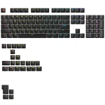 Glorious vyměnitelné klávesy GPBT Backlit (ANSI US) černá / PBT / 133 ks / ANSI US layout / Cherry MX(+) (GLO-KB-ACC-KC-GPBT-LIT-BLK-US)