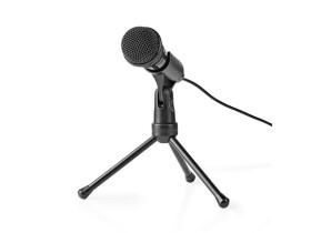 Mikrofon se stojanem NEDIS MICTJ100BK