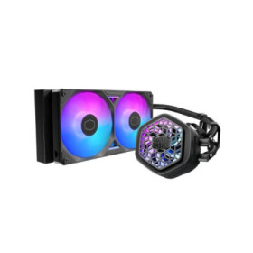 Cooler Master vodní chladič MasterLiquid Atmos II VRM 240, 2x120mm, LGA1851, AM5, černá EDF_1566546