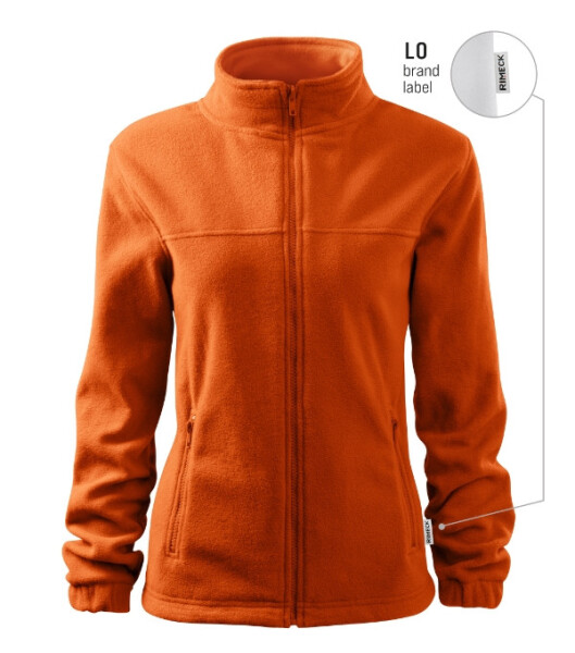 Jacket fleece dámský oranžová 11 (brand label) 2XL