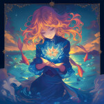 Nástěnný kalendář poznámkový 2027 Notique Anime Zodiac, 30 x 30 cm