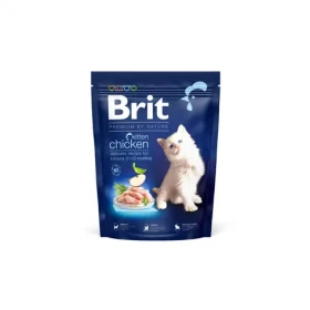 Brit Premium by Nature Cat Kitten Chicken 300 g / Prémiové krmivo / pro koťata (1-12 měsíců (8595602552955)