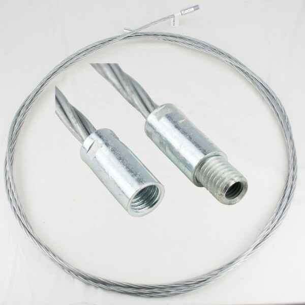 Nástavec na komínový kartáč ocelový, délka 7m