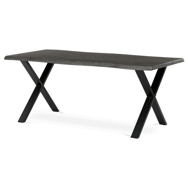 Jídelní stůl 180x90cm, mdf, šedý dub, HT-F4318 GREY