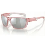 VeyRey Sportovní polarizační sluneční brýle Irtox růžová obruba stříbrná skla (8596545423388)