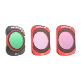 Sunnylife Sada filtrů pro DJI Osmo Pocket 4, Pocket 3 / Filtr pro kapesní kameru / CPL / ND8 / ND16 (OP4-FI220)
