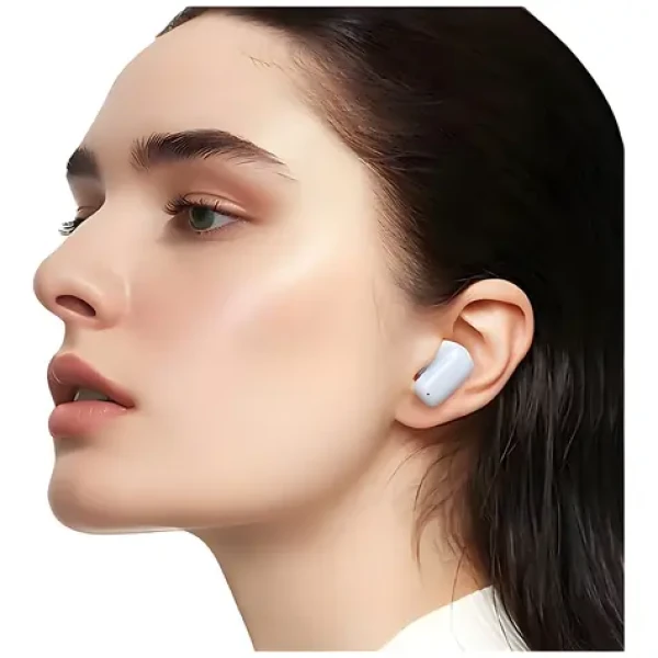 USAMS TD22 bílá / TWS bezdrátová sluchátka do uší / Bluetooth 5.3 / dotykové ovládání / výdrž až 7 dní (BHUTD01)