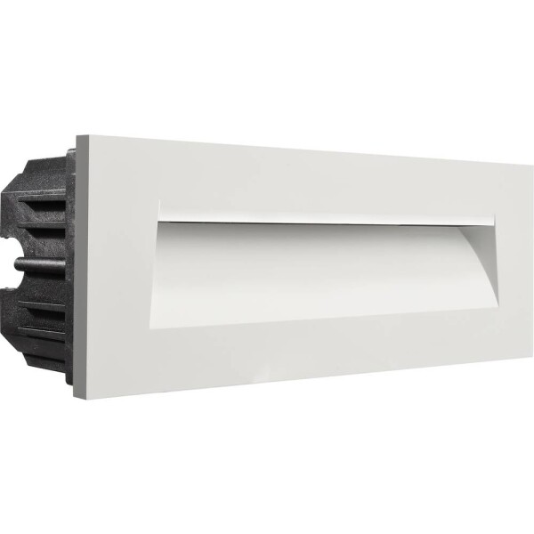 Deko Light 930476 Abdeckung Weiß Rundung für Light Base III Outdoor kryt, hliník, (d x š x v) 250 x 90 x 24 mm, 1 ks