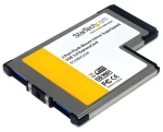 StarTech ExpressCard adaptér USB 3.0 černá / Adaptér / 2x USB 3.2 Gen 1 Type-A (ECUSB3S254F)