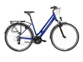 KROSS SENTIO 2.0, rám M (20"), model 2025, pneu 28", barva modrá - ZDARMA dopravné, seřízení, odborná montáž a koš na zadní nosič! (Záruka nejlepší ceny! Nakupujte u autorizovaného prodejce!)