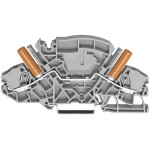 WAGO 2007-8801 průchodková svorka 8 mm pružinová svorka osazení: L šedá 1 ks