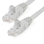StarTech CAT6 U/UTP 5m šedá / Síťový kabel / LSZH / RJ-45 (N6LPATCH5MGR)