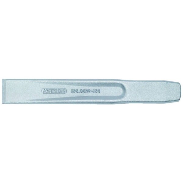 KS Tools Ploché dláto, oválné, 150 x 21 mm, stříbrné 1560692