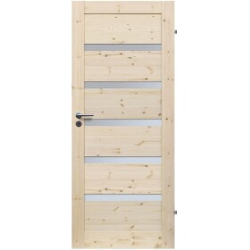 Interiérové dveře Wezuwiusz 5S 90P sukaté nelakované