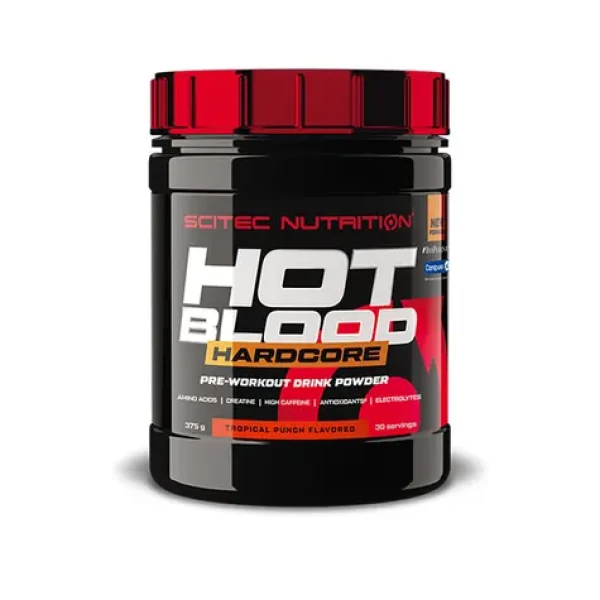 Scitec Nutrition Hot Blood Hardcore 375 g tropical punch (14923)