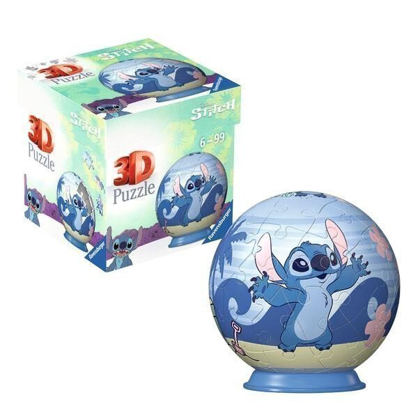 3D Puzzle-Ball: Disney Stitch - Stitch 54 dílků
