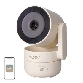 MOES WCM-P52P / Vnitřní IP kamera / PTZ / 4MP / Wi-Fi 6 / IR noční vidění (WCM-P52P-MS)