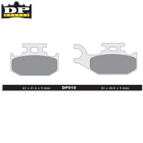 DP Brakes Brzdové destičky na čtyřkolky Can-Am G1-přední pravá