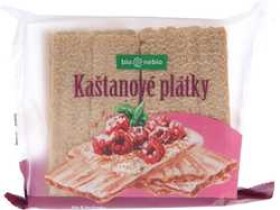Bio*nebio Plátky křupavé s kaštany 100 g BIO