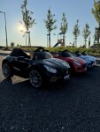 Mamido Elektrické autíčko Cabrio Fast Wing černé