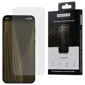Hammer Glass Flex / Hybridní sklo pro ZTE Nubia Air 5G / 0,3 mm / čiré / oleofobní povrch (HFP0482)
