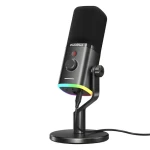 Maono PD100X černá / Dynamický mikrofon / XLR / USB-C / 48 kHz/24 bit / RGB (PD100X Black)
