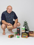 EVONA a.s. Pánský dárkový set PIVOBOX - trenky a ponožky - SET PIVOBOX BASS L