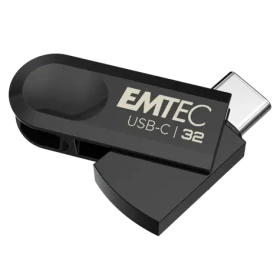 EMTEC C280 USB 3.2 Type-C 32GB černá / flash disk (ECMMD32GC283)