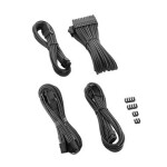 CableMod PRO ModMesh prodlužovací set / šedá (CM-PCAB-16P3KIT-NKC-3PK-R)