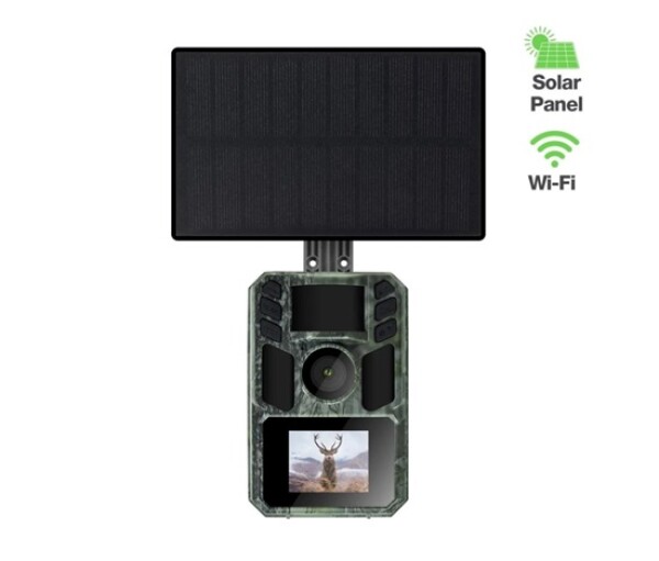 EVOLVEO StrongVision Solar WiFi, fotopast s Aplikací WiFi a solárním panelem EDF_547166