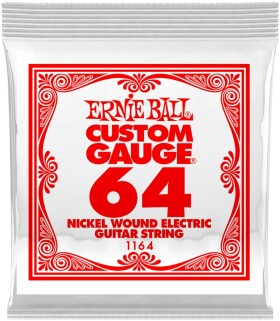 Ernie Ball 1164 Nickel Wound Single .064