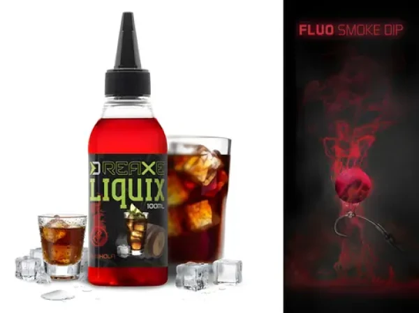 DELPHIN Dip Fluo D SNAX LiquiX Rum-Kola červená / 100 ml