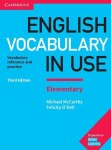 English Vocabulary in Use Elementary with answers Michael McCarthy, Felicity O'Dell