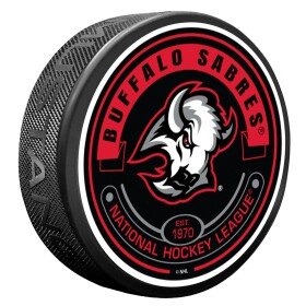 Mustang Puk Buffalo Sabres NHL Goathead Rinkside