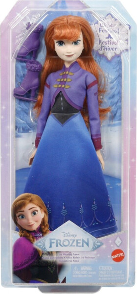 Frozen panenka Anna na bruslích - Mattel Batman