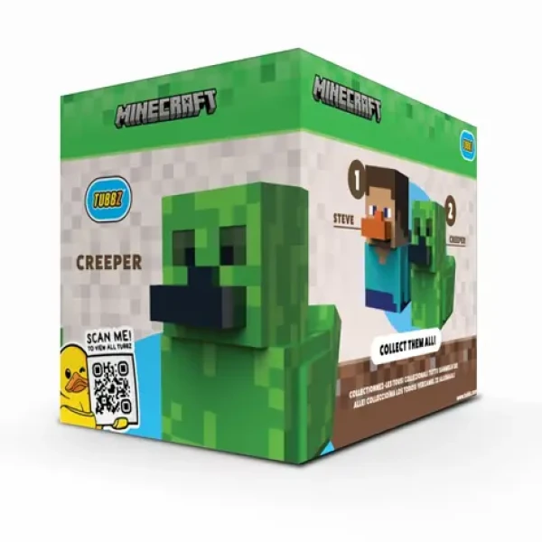 NUMSKULL TUBBZ kachnička Minecraft Creeper 9 cm