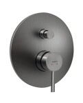 NOVASERVIS - Sprchová podomítková baterie Ciriculus, gun metal BCK7PGM