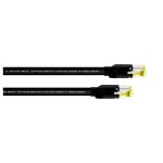 Cordial 15582 RJ45 síťové kabely, propojovací kabely CAT 7a S/FTP 15.00 m černá krytí PUR 1 ks