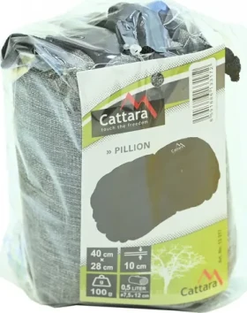 Cattara Polštář nafukovací PILLION 40x28x10 cm / Ventil s pružinkou / 120 g