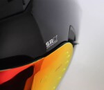 Helma na moto Xrc Vega glossy black - S / černá